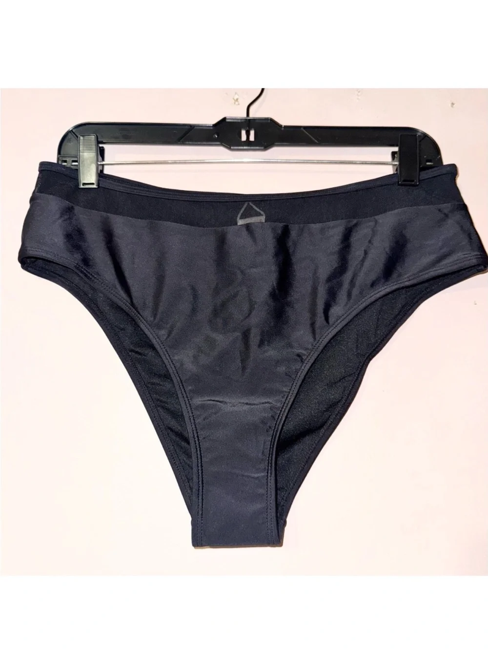Cupshe Twist Bikini Mesh Trim Bottoms Matching Set Size L NWT!
